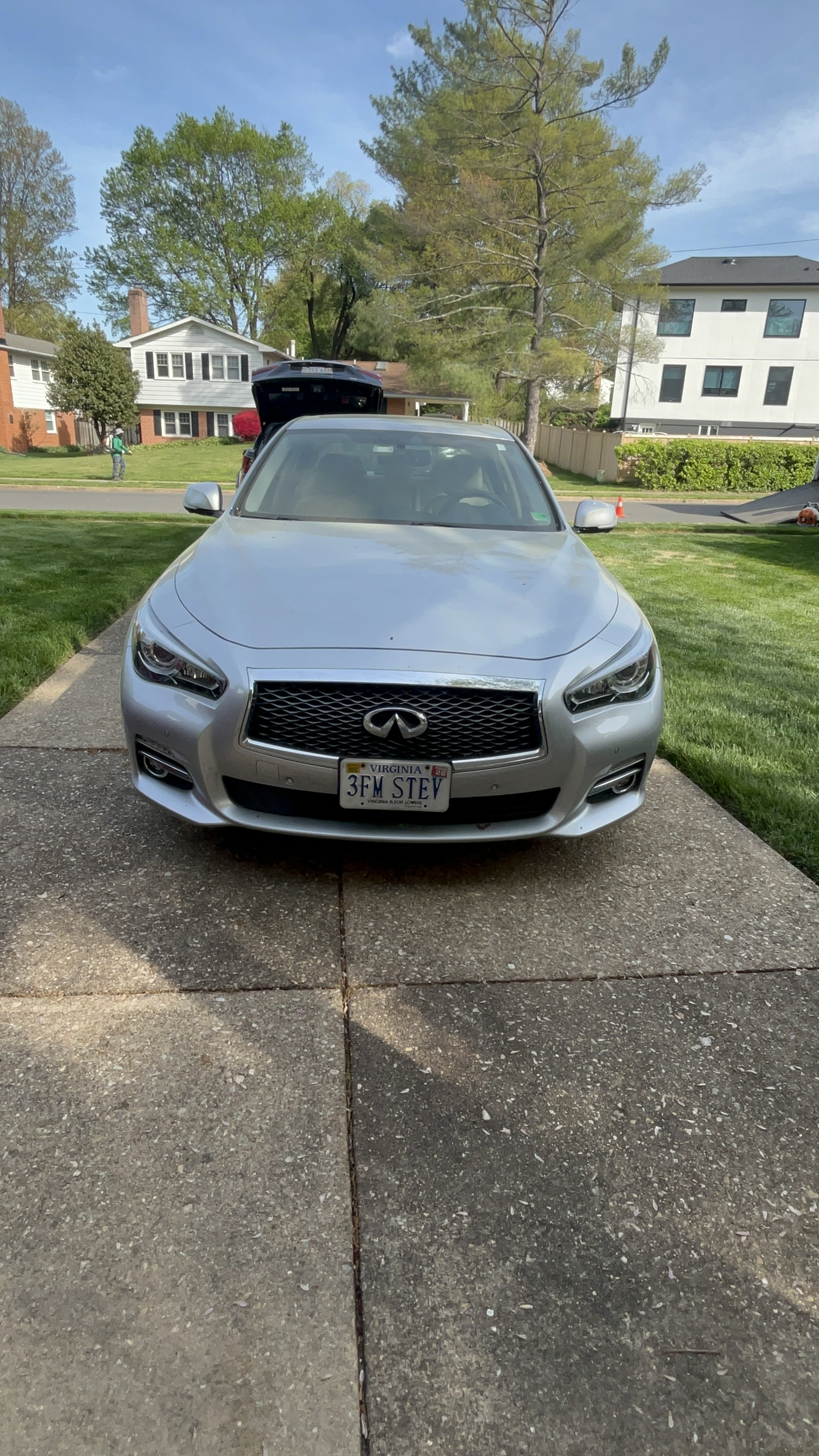 Infiniti Q50 after exterior detail
