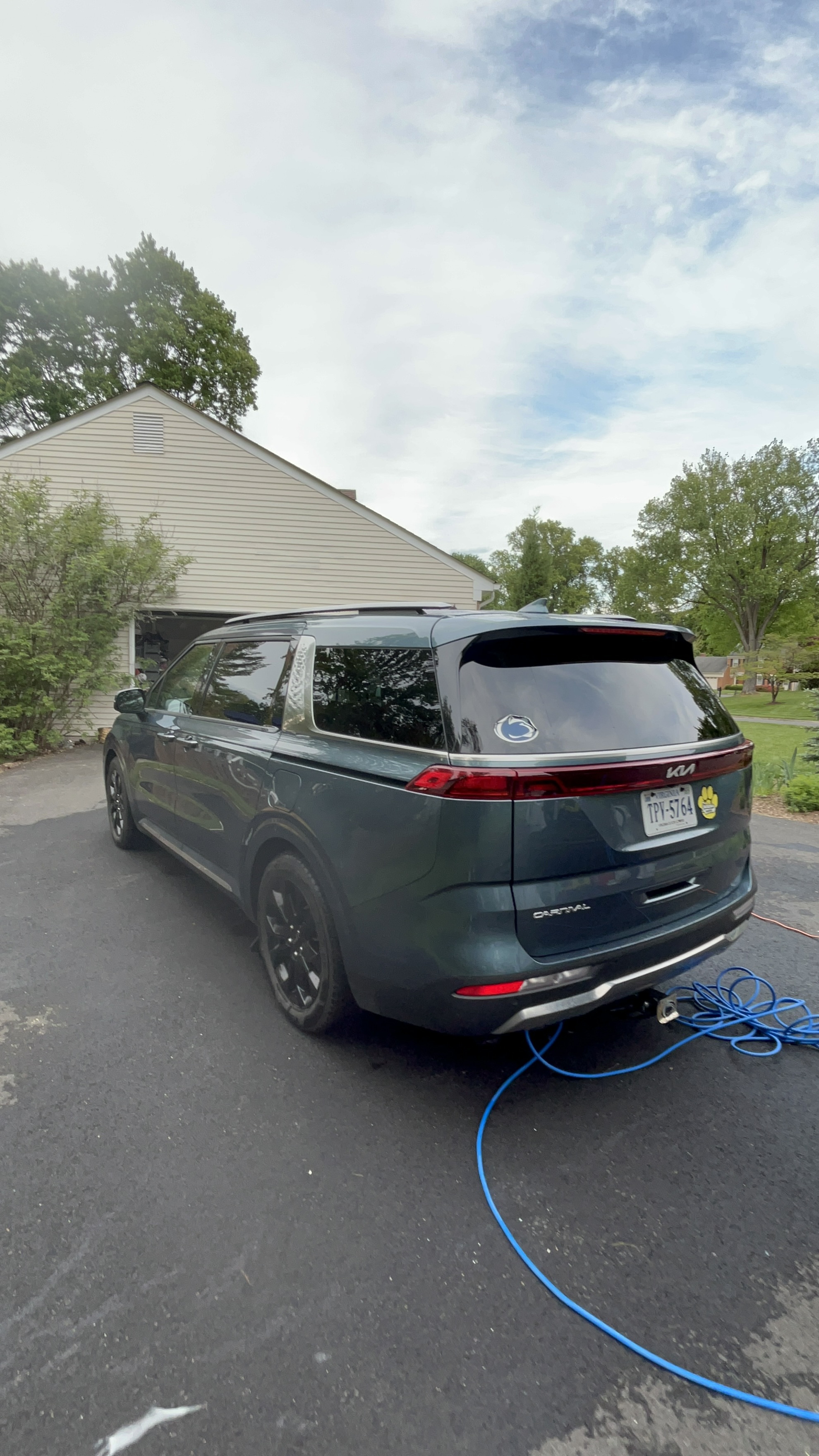 Kia Carnival after full detail